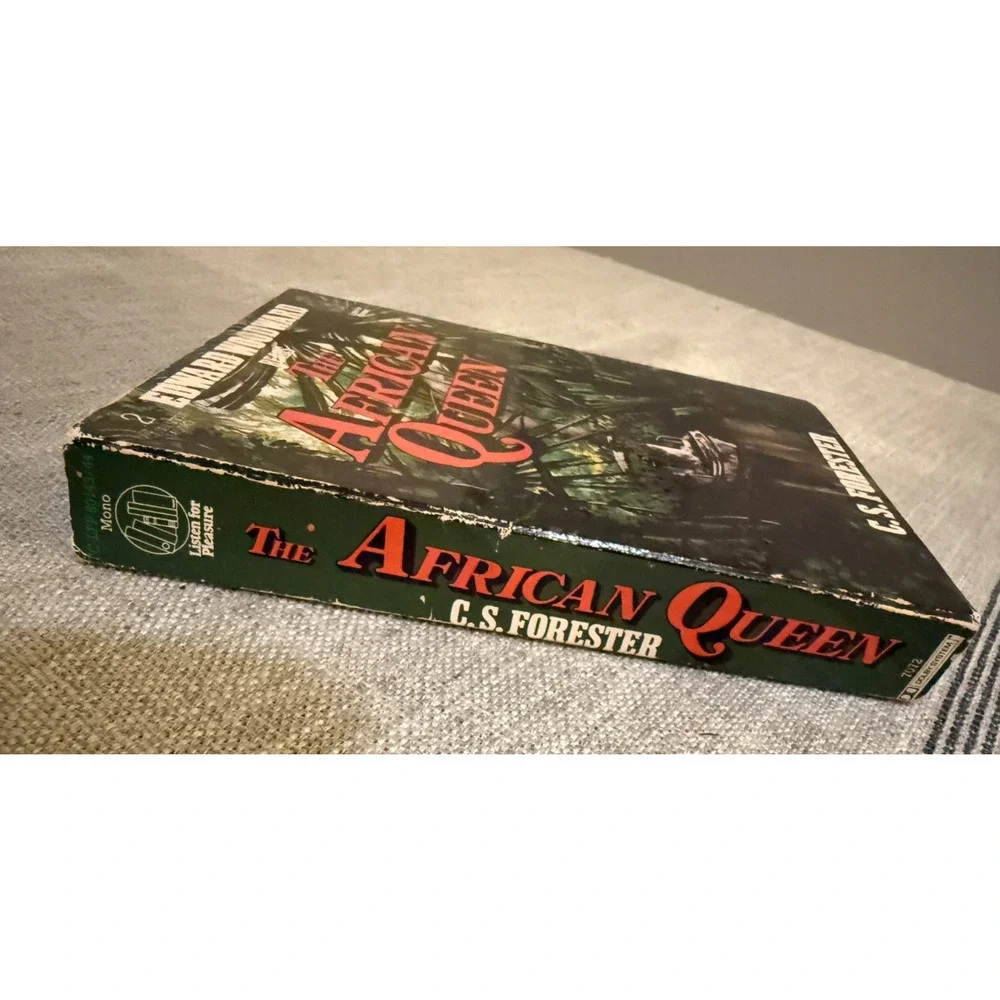 🎧 The African Queen – C.S. Forester | Audiobook Cassette Set (Edward Woodward)